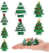 Amazon | LEDMOMO ミニクリスマスツリー 8pcs クリスマス 飾り 卓上